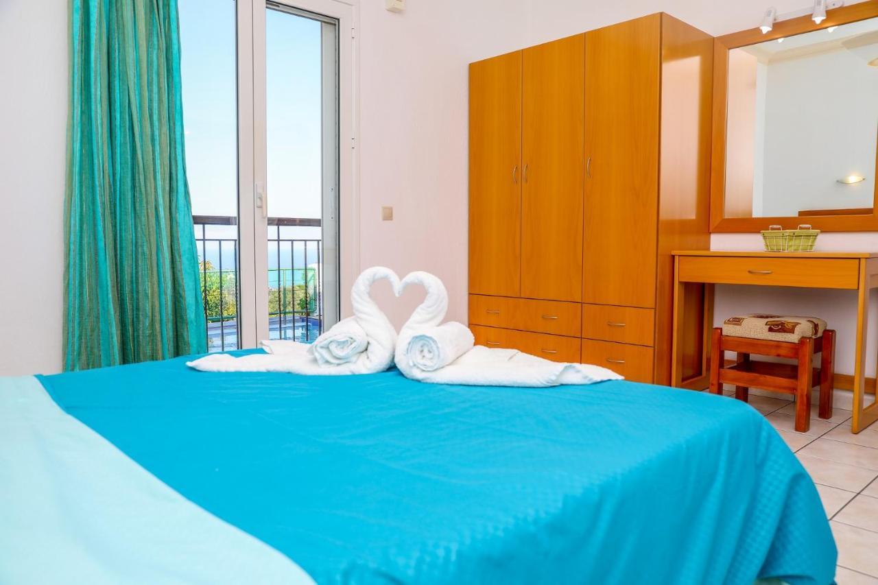 Villa Mitzelos Moni Evaggelistrias ภายนอก รูปภาพ